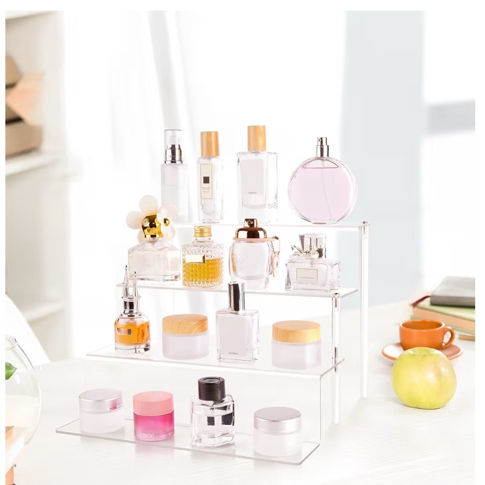 New in box 3 tier acrylic shelf